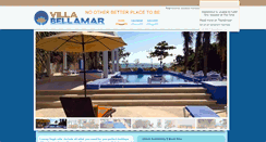Desktop Screenshot of akumalvillasbellamar.com
